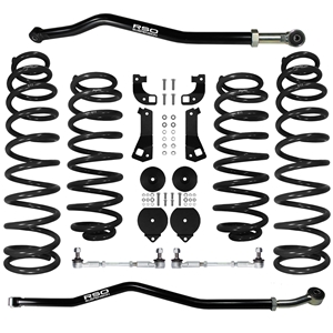 RSO Suspension 2.5in Stage 1.0 Lift Kit - Front and Rear - Wrangler JK/JKU