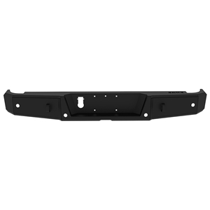 Magnum RT Rear Bumper for Jeep Gladiator 2020-2024, black steel with LED lights and D-rings