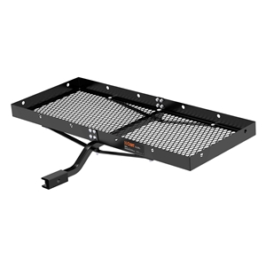 CURT Tray Cargo Carrier Fixed 1-1/4in Shank w/ 2in Adapter 300lbs 48