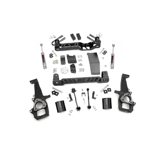 Rough Country 4in Lift Kit - Front and Rear - Dodge Ram 1500 4WD