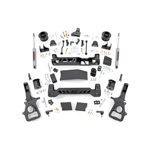 Rough Country 5in Lift Kit - Front and Rear - Ram 1500 New Body Style w/ Air Ride 4WD