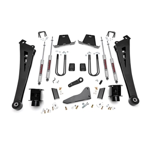 Rough Country 5in Lift Kit - Front and Rear - Ram 3500 4WD Non-Dually