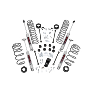 Rough Country 3.25in Lift Kit - Front and Rear - 2003-2006 Wrangler TJ 4WD
