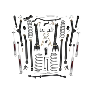 Rough Country 6in Lift Kit Long Arm - Front and Rear - Wrangler TJ 4WD