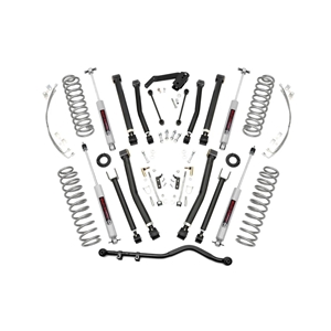 Rough Country 4in Lift Kit - Front and Rear - 2007-2018 Wrangler JK 4WD