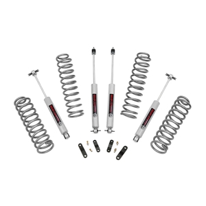 Rough Country 2.5in Lift Kit - Front and Rear - 2007-2018 Wrangler JK 4-Door