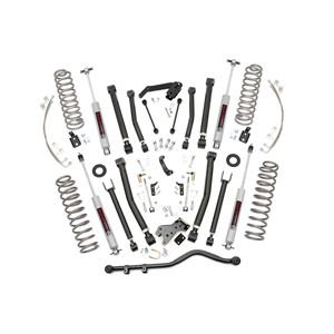 Rough Country 6in Lift Kit X-Series - Front and Rear - Wrangler JK 4-Door