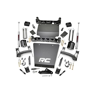 Rough Country 5in Lift Kit - Front and Rear - Silverado/Sierra 1500 4WD