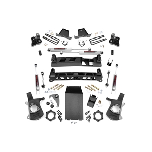 Rough Country 6in Lift Kit - Front and Rear - Silverado/Sierra 1500 4WD (1999-2006)