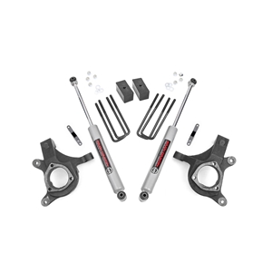 Rough Country 3in Lift Kit - Front and Rear - Silverado/Sierra 1500 RWD