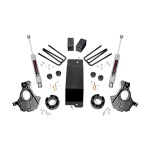 Rough Country 3.5in Lift Kit - Front and Rear - Silverado/Sierra 1500 (2007-2013)