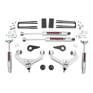 Rough Country 3.5in Lift Kit - Front and Rear - 2500/3500 HD