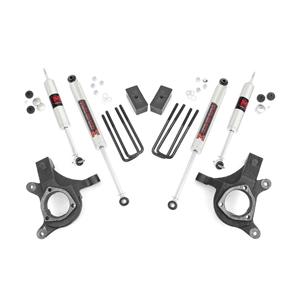 Rough Country 3in Lift Kit - Front and Rear - Silverado/Sierra 1500 RWD (99-06)