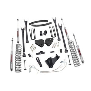 Rough Country 6in Lift Kit - Front and Rear - Ford F-250/F-350 Super Duty 4WD (08-10)