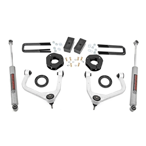 Rough Country 3.5in Lift Kit - Front and Rear - GMC Sierra 1500 2WD/4WD