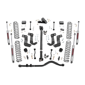 Rough Country 3.5in Lift Kit - Front and Rear - Jeep Wrangler Rubicon 2-Door