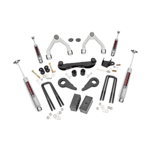 Rough Country 2-3in Lift Kit - Front and Rear - Chevrolet/GMC 1988-1999