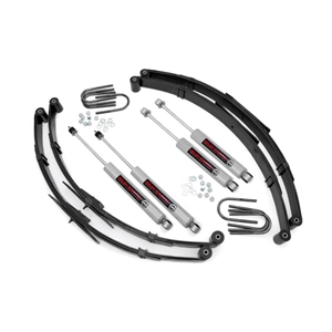 Rough Country 2.5in Lift Kit - Front and Rear - Jeep Wrangler 1987-1995