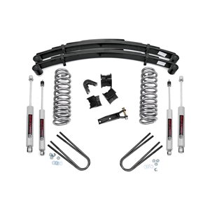 Rough Country 2.5in Lift Kit Rear Springs - Front And Rear - Ford F-100/F-150 4WD