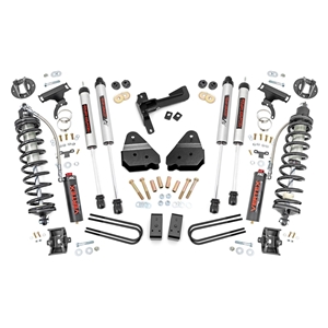 Rough Country 3in Vertex Coilover Conversion Kit - Front and Rear - Ford F-250 Super Duty 4WD