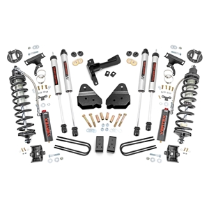 Rough Country 3in Vertex Coilover Conversion Lift Kit - Front and Rear - Ford F-250 Super Duty 4WD