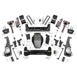 Rough Country 5in Vertex Reservoir Lift Kit - Front and Rear - Silverado/Sierra 2500/3500 HD 4WD Non-Dually
