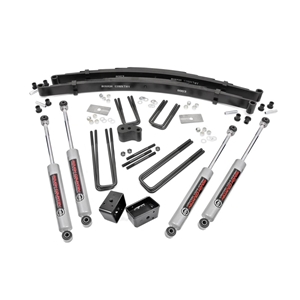 Rough Country 4in Lift Kit - Front and Rear - Dodge 4WD (1974-1977)