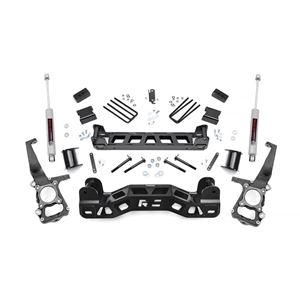 Rough Country 4in Lift Kit - Front and Rear - Ford F-150 RWD (2009-2010)
