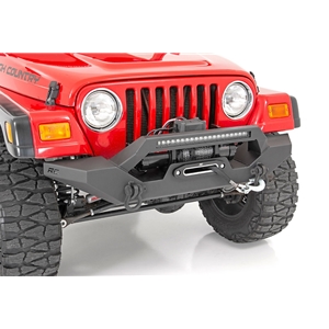 Rough Country Heavy Duty Front Bumper - Jeep Wrangler