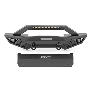 Rough Country Full Width Off-Road Front Bumper - Jeep Gladiator and Wrangler JK/JL