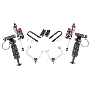Rough Country 3.5in Vertex Coilovers Lift Kit - Front and Rear - Silverado 1500