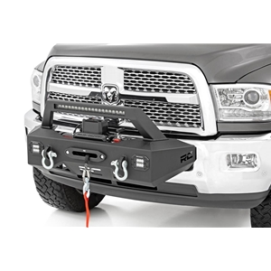 Rough Country Front EXO Winch Mount Bumper - Ram 2500