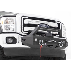 Rough Country Front EXO Winch Mount Bumper - Ford F-250/F-350 Super Duty