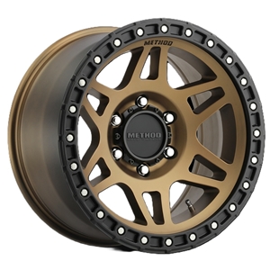Method Wheels - 312 Street - METHOD BRONZE - MATTE BLACK LIP