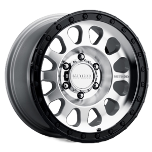 Method Wheels - 315 Street - MACHINED - GLOSS BLACK LIP