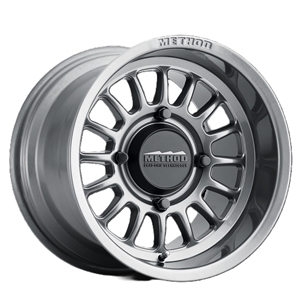 Method Wheels - 411 Bead Grip UTV - GLOSS TITANIUM