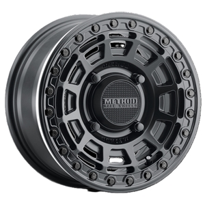 Method Wheels - 415 Beadlock UTV - MATTE BLACK - GLOSS BLACK RING