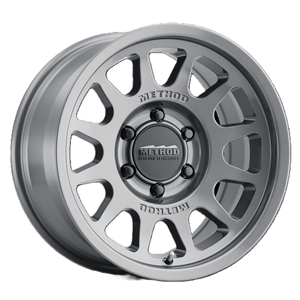 Method Wheels - 703 Bead Grip Trail - GLOSS TITANIUM