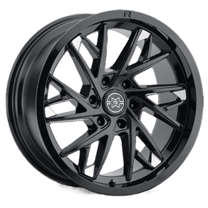Method Wheels - 801 Raised - GLOSS BLACK MILLED
