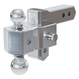 CURT Alumalite Adjustable Aluminum Ball Mounts with Dual Ball