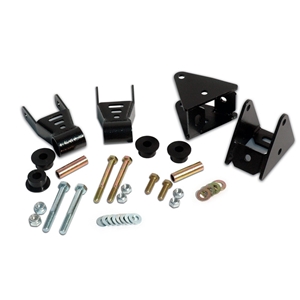 Rough Country Front Shackle Reversal Kit - Jeep Wrangler