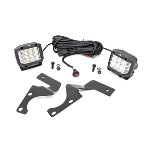 Rough Country LED Ditch Light Kit - Toyota 4Runner