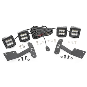 Rough Country Dual LED Ditch Light Kit - Toyota Tundra (2014-2021)