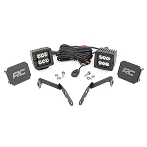 Rough Country LED Ditch Light Kit - Select Chevrolet/GMC 2007-2014