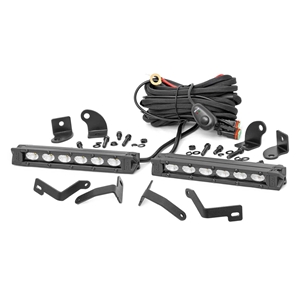 Rough Country 6in Slim Line LED Pair Bumper Mount - Ford Ranger
