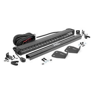 Rough Country 20in Single Row LED Bumper Mount Kit - Ford Bronco Sport
