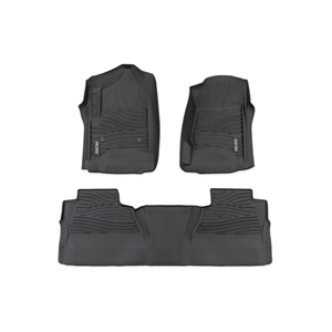 Rough Country Flex Fit Floor Mats First & Second Row
