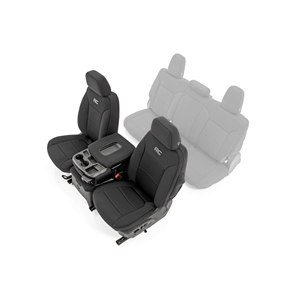 Rough Country Seat Covers - Select Silverado/Sierra 1500 LTD/Limited