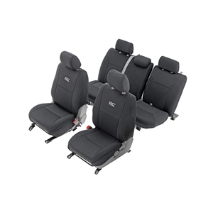 Rough Country Seat Covers - Toyota Tacoma Double Cab