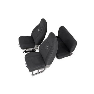 Rough Country Seat Covers - Jeep Wrangler